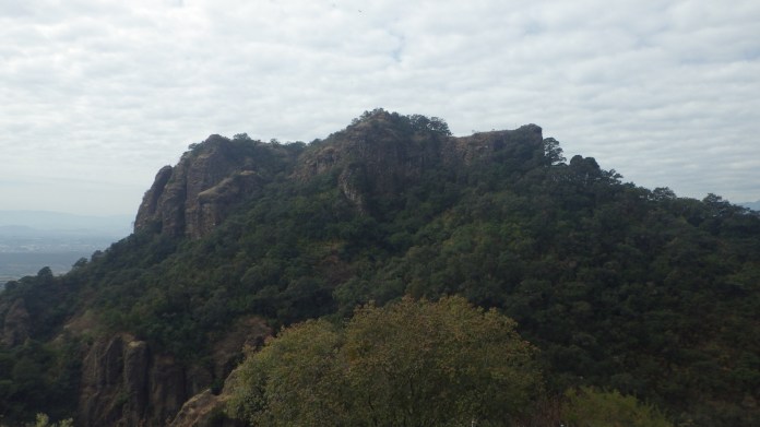 View on top of the pyramid